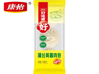 蒲公英醬肉包