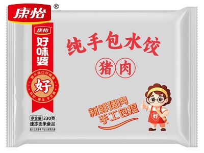 傳統手包水餃豬肉