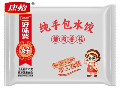 傳統手包水餃豬肉香菇